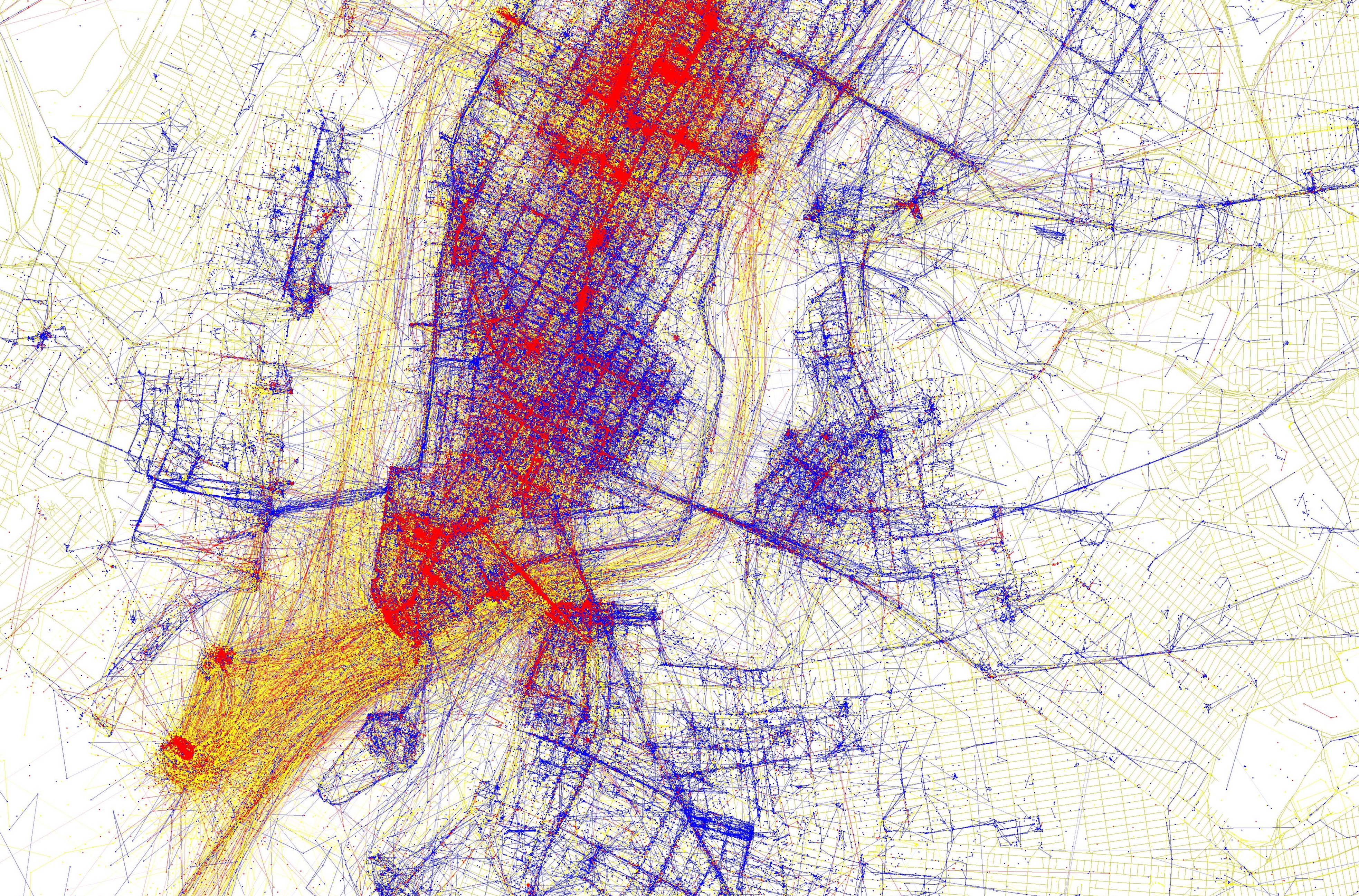 Urban Mapping as a Natural Emergence